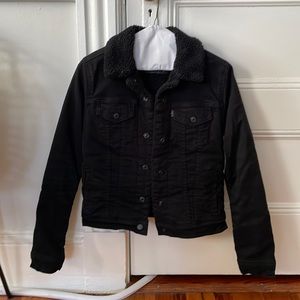 Levi’s Original Sherpa Trucker Jacket - black